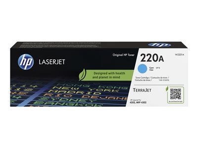 HP 220A - Jaune - original - LaserJet - cartouche de toner (W2202A) - pour Color LaserJet Pro MFP 4301, MFP 4303