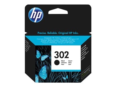 HP 302 - 3.5 ml - noir - original - cartouche d'encre - pour Deskjet 1110, 21XX, 36XX; ENVY 45XX; Officejet 38XX, 46XX, 52XX