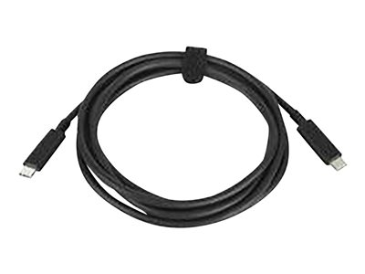 HP 100W - Câble USB - USB-C (M) pour USB-C (M) - pour ZBook 15v G5, 17 G4, 17 G5, 17 G6, Create G7, Power G7, Power G9; ZBook Fury 15 G7, 17 G7