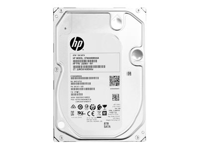 HP - Disque dur - 8 To - interne - 3.5" LFF - SATA - 7200 tours/min - pour Workstation Z2 G4, Z2 G5, Z2 G8, Z2 G9 (SFF, tour), Z4 G4, Z6 G4, Z8 G4