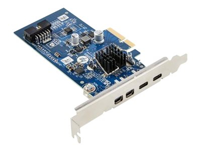 HP - Adaptateur Thunderbolt - PCIe x4 profil bas - Thunderbolt 4 x 2 - pour Workstation Z4 G5, Z6 G5, Z8 Fury G5, Z8 G5