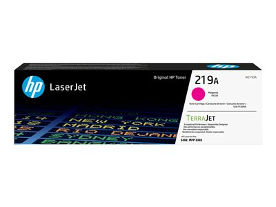 HP 219A - Magenta - original - LaserJet - cartouche de toner (W2193A) - pour Color LaserJet Pro MFP 3302fdn