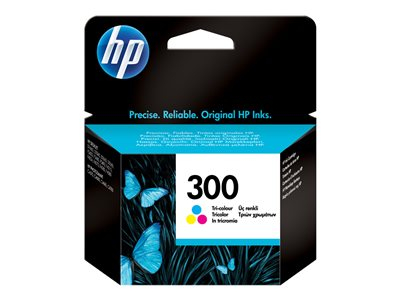 HP 300 - 4 ml - couleur (cyan, magenta, jaune) - original - cartouche d'encre - pour Deskjet F4210, F4213, F4230, F4235, F4250, F4273, F4274, F4275, F4283, F4288, F4292, F4293