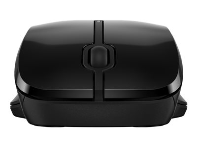 HP 250 - Souris - optique - 3 boutons - sans fil - 2.4 GHz, Bluetooth 5.0 - noir