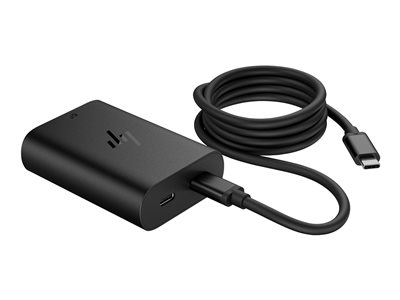 HP - Adaptateur alimentation USB-C - CA 115/230 V - 65 Watt - connecteurs de sortie : 2 - Europe