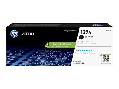 HP 139A - Noir - original - LaserJet - cartouche de toner - pour LaserJet Pro 3001, 3002, 3003, 3004, M309, MFP 3101, MFP 3102, MFP 3103, MFP 3104