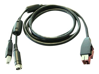 HP - Câble d'alimentation USB - pour Engage Thermal Receipt Printer; Engage One; RP9 G1 Retail System