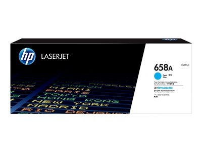 HP 658A - Cyan - original - LaserJet - cartouche de toner (W2001A) - pour Color LaserJet Enterprise M751dn, M751n
