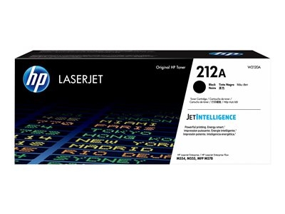 HP 212A - Noir - original - LaserJet - cartouche de toner (W2120A) - pour Color LaserJet Enterprise M555, MFP M578; LaserJet Enterprise Flow MFP M578