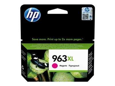 HP 963XL - 23.25 ml - à rendement élevé - magenta - original - cartouche d'encre - pour Officejet Pro 9010, 9012, 9014, 9015, 9016, 9019, 9020, 9022, 9025