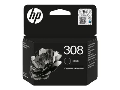 HP 308 - Noir - original - boîte - cartouche d'encre
