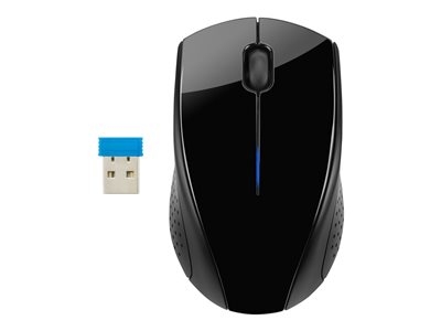 HP 220 - Souris - droitiers et gauchers - optique - sans fil - 2.4 GHz - récepteur sans fil USB - pour Pavilion 24, 27, 32, 590, 595, TP01