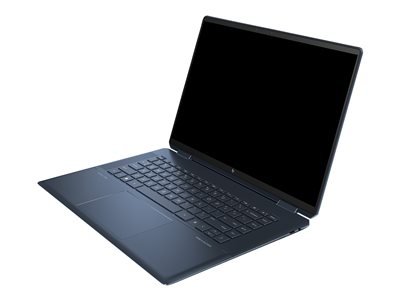 HP Spectre x360 Laptop 16-f1009nb - Conception inclinable - Intel Core i7 - 1260P / jusqu'à 4.7 GHz - Win 11 Home - Arc A370M - 16 Go RAM - 1 To SSD NVMe, TLC - 16" OLED écran tactile 3840 x 2400 (UHD+) - Wi-Fi 6E - bleu nocturne aluminium, accents bleu céleste - clavier : Belge