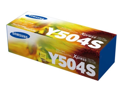HP CLT-Y504S - Jaune - original - cartouche de toner (SU502A) - pour Samsung CLP-415, CLX-4195; MultiXpress SL-C1453, C1454; Xpress SL-C1404, C1810, C1860