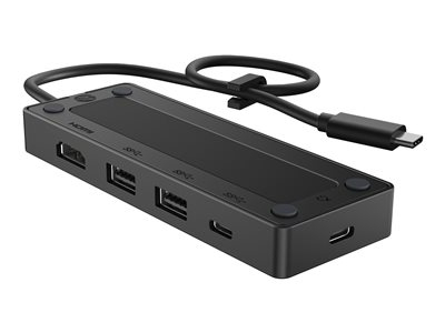HP Travel Hub G3 - Réplicateur de port - USB-C - HDMI - Smart Buy - pour EliteBook 640 G9 Notebook, 840 G10 Notebook; ProBook 460 G11, 460 G11 Notebook