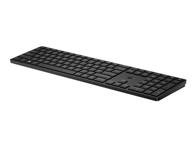 HP 455 - Clavier - programmable - sans fil - 2.4 GHz - QWERTY - Anglais - noir