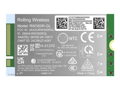 HP - Modem cellulaire sans fil - 5G LTE - M.2 Card