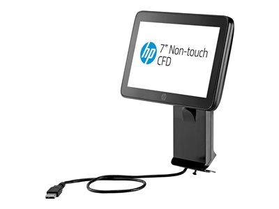HP Customer Facing Display Top with Arm - Affichage client - 7" - 250 cd/m² - USB - USB - pour RP9 G1 Retail System 9118