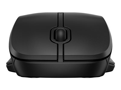HP 255 - Souris - 3 boutons - sans fil - 2.4 GHz, Bluetooth - récepteur sans fil USB - noir