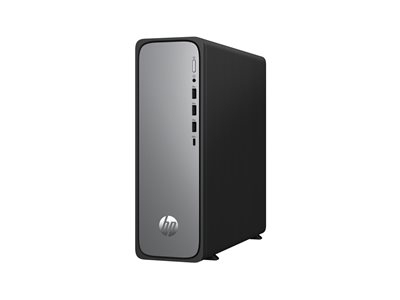 HP OmniDesk S03-0011nb - Ordinateur de bureau mince Core i5 i5-14400 / jusqu'à 4.7 GHz - RAM 16 Go - SSD 512 Go - NVMe - UHD Graphics 730 - Gigabit Ethernet, IEEE 802.11ax (Wi-Fi 6), Bluetooth 5.4 - Win 11 Home - moniteur : aucun - clavier : Belge - argent météore, noir jack (châssis) - avec HP 2 ans de réponse sur site en 3 jours pour ordinateurs de bureau grand public