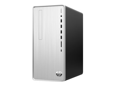 HP Pavilion TP01-2078nb - Tour Core i5 11400 / jusqu'à 4.4 GHz - RAM 8 Go - SSD 512 Go - NVMe, HP Value - UHD Graphics 730 - Gigabit Ethernet - Win 11 Home - moniteur : aucun - argent naturel - avec HP 2 years Onsite Bundle Medium Desktop Service