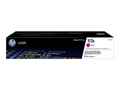 HP 117A - Magenta - original - cartouche de toner (W2073A) - pour Color Laser 150a, 150nw, MFP 178nw, MFP 178nwg, MFP 179fnw, MFP 179fwg