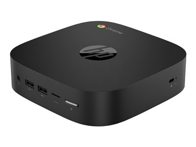 HP Chromebox Enterprise G3 - Mini 1 x Core i7 10610U / jusqu'à 4.9 GHz - RAM 8 Go - SSD 128 Go - NVMe, HP Value - UHD Graphics - Gigabit Ethernet, IEEE 802.11ax (Wi-Fi 6) - Chrome OS (avec mise à niveau de Chrome Enterprise) - moniteur : aucun - noir étincelant