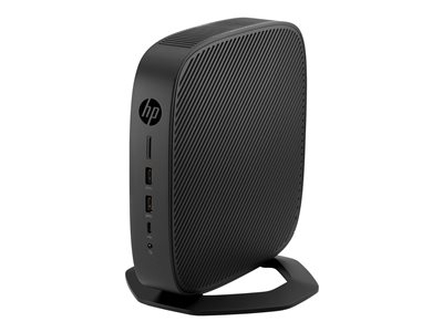 HP t640 - Client léger - SFF 1 x Ryzen Embedded R1505G / jusqu'à 3.3 GHz - RAM 4 Go - flash 16 Go - Radeon Vega 3 - Gigabit Ethernet - HP ThinPro - moniteur : aucun