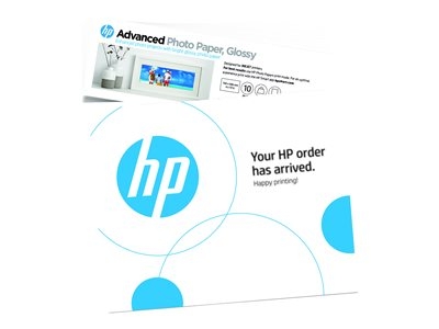 HP Advanced - Brillant - 10,5 millièmes de pouce - 102 x 305 mm - 250 g/m² - 65 lbs - 10 feuille(s) papier photo - pour ENVY Inspire 7920e