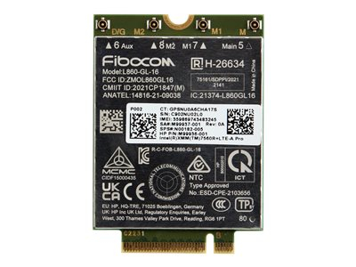 HP - Modem cellulaire sans fil - 5G - pour Elite x360; EliteBook 83X G11, 84X G11, 86X G11; ZBook Firefly 14 G11; ZBook Fury 16 G11