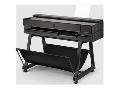 HP DesignJet T850 - 36" imprimante grand format - couleur - jet d'encre - Rouleau (91,4 cm x 91,4 m) - 2 400 x 1 200 ppp - jusqu'à 0.42 min/page (mono) / jusqu'à 0.42 min/page (couleur) - capacité : 1 inclinaison - Gigabit LAN, Wi-Fi - outil de coupe