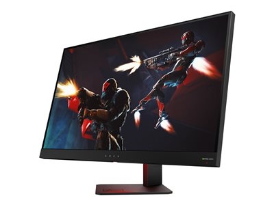 OMEN by HP 27i Gaming Monitor - Écran LED - jeux - 27" - 2560 x 1440 QHD @ 165 Hz - IPS - 350 cd/m² - 1000:1 - 1 ms - HDMI, DisplayPort - noir ombré