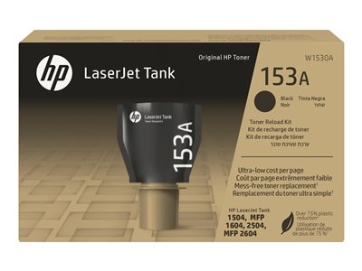 HP 153A - Zwart - origineel - LaserJet - tonercartridge (W1530A) - voor LaserJet Tank MFP 1602w, MFP 1604w, MFP 2602dn, MFP 2604sdw, MFP 2606dn, MFP 2606sdw