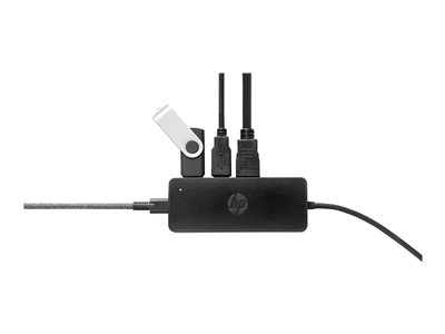 HP USB-C Travel Hub G2 - Station d'accueil - USB-C - VGA, HDMI - Europe - pour OMEN by HP Laptop 16; Victus by HP Laptop 15, 16; EliteBook 830 G6; Fortis 11 G9
