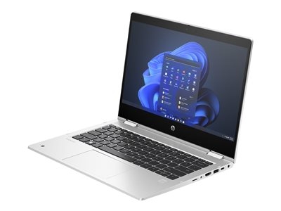 HP Pro x360 435 G10 Notebook - Conception inclinable - AMD Ryzen 3 - 7330U / jusqu'à 4.3 GHz - Win 11 Pro - Radeon Graphics - 16 Go RAM - 512 Go SSD NVMe, TLC - 13.3" IPS écran tactile 1920 x 1080 (Full HD) - Wi-Fi 6E, Bluetooth - brochet argent aluminium - clavier : Belge - avec HP Wolf Pro Security Edition (1 an)