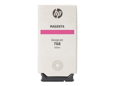 HP 768 - 500 ml - magenta - original - DesignJet - cartouche d'encre - pour DesignJet XL 3800, 3800 PostScript