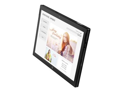 HP Engage Go Mobile - Tablette - Intel Core m3 7Y30 / 1 GHz - Win 10 Pro 64 bits - HD Graphics 615 - 4 Go RAM - 128 Go SSD TLC - 12.3" écran tactile 1920 x 1280 - Wi-Fi 5