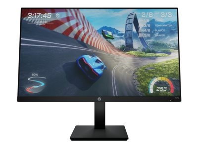 HP X27q Gaming Monitor - X-Series - écran LED - jeux - 27" - 2560 x 1440 QHD @ 165 Hz - IPS - 400 cd/m² - 1000:1 - 1 ms - HDMI, DisplayPort
