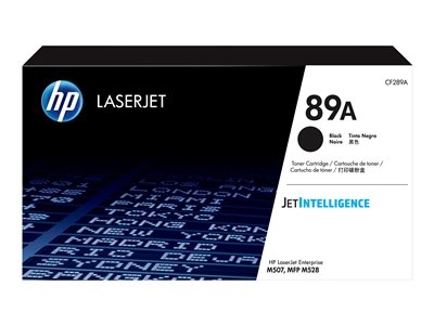 HP 89A - Noir - original - LaserJet - cartouche de toner (CF289A) - pour LaserJet Enterprise M507, MFP M528; LaserJet Enterprise Flow MFP M528
