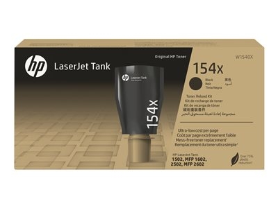 HP 154X - Haute capacité - noir - original - LaserJet - recharge de toner - pour LaserJet Tank 1502w, MFP 1602w, MFP 2602dn