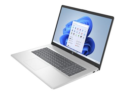 HP Laptop 17-cn4002nb - Intel Core 5 - 120U / jusqu'à 5 GHz - Win 11 Home - Intel Graphics - 16 Go RAM - 1 To SSD NVMe - 17.3" IPS 1920 x 1080 (Full HD) - Wi-Fi 6E, Bluetooth - argent naturel - clavier : Belge