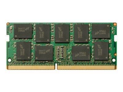 HP - DDR4 - module - 32 Go - SO DIMM 260 broches - 2666 MHz / PC4-21300 - 1.2 V - mémoire sans tampon - ECC - pour Workstation Z2 Mini G4 Entry, Z2 Mini G4 High Performance, Z2 Mini G4 Performance