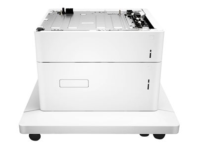 HP Paper Feeder and Stand - Base d'imprimante avec tiroir d'alimentation pour support d'impression - 2550 feuilles dans 2 bac(s) - pour Color LaserJet Managed E65150, E65160; Color LaserJet Managed Flow MFP E67660