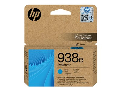 HP 938e EvoMore - Cyan - original - cartouche d'encre - pour Officejet Pro 8130e