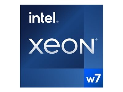 Intel Xeon W W7-2575X - 3 GHz - 22 curs - 44 fils - 45 Mo cache - FCLGA4677 Socket - OEM