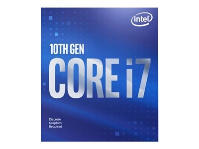 Intel Core i7 10700F - 2.9 GHz - 8 curs - 16 filetages - 16 Mo cache - LGA1200 Socket - Box
