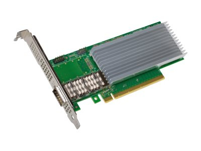Intel Ethernet Network Adapter E810-CQDA1 - Adaptateur réseau - PCIe 4.0 x16 profil bas - QSFP28 x 1
