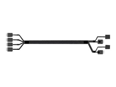 Intel - Câble SATA / SAS - 4i MiniLink SAS (SFF-8611) (M) droit pour 4i MiniLink SAS (SFF-8611) (M) angle droit - 75.5 cm