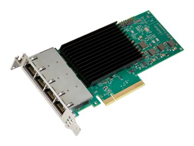 Intel Ethernet Network Adapter E610-XT4 - Adaptateur réseau - PCIe 4.0 x8 - 10 Gigabit Ethernet x 4 - multi-pack