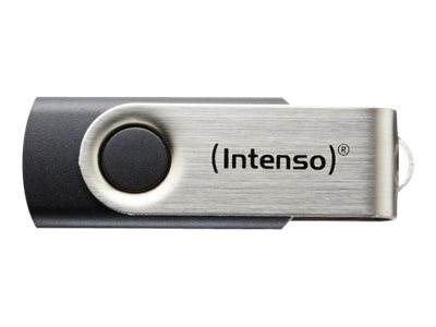 Intenso Basic Line - Clé USB - 32 Go - USB 2.0 - argent noir